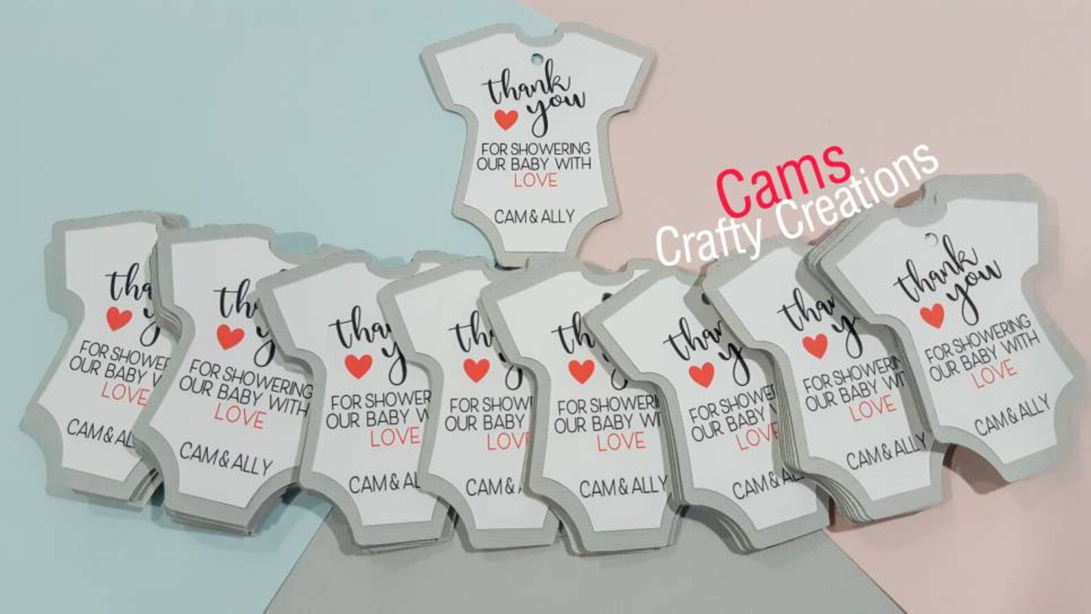 Baby Shower Favor Tag Etsy Canada