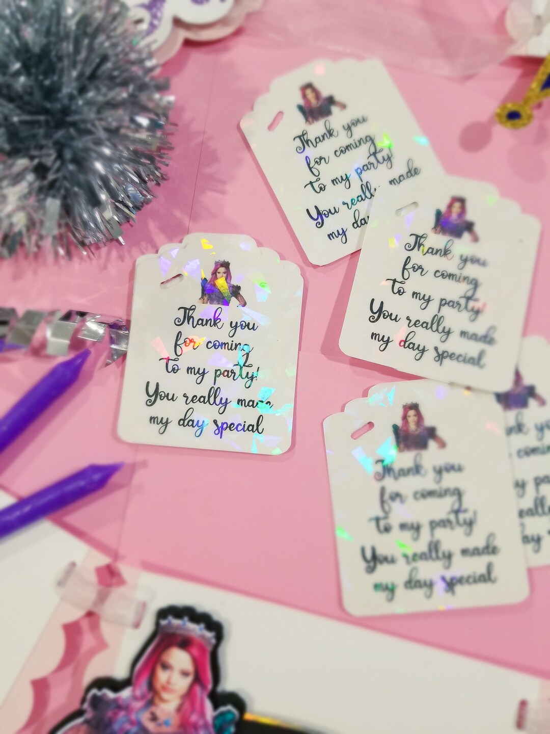 Thank You Card Gift Thank You Tags To Match Any Order Etsy