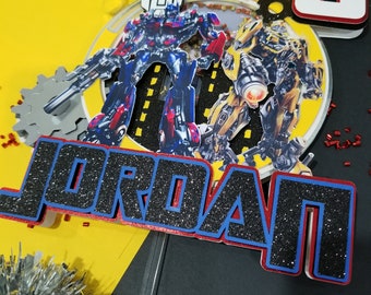Transformers Cake Topper