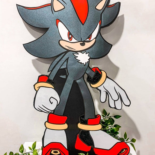 Shadow the hedgehog, Sonic, Tails, Shadow grande découpe