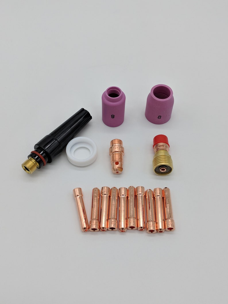 Tig welding stubby gas lens kit fits torches 17 18 26 Etsy