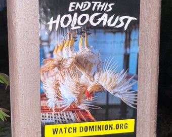 End The Animal Holocaust Stickers
