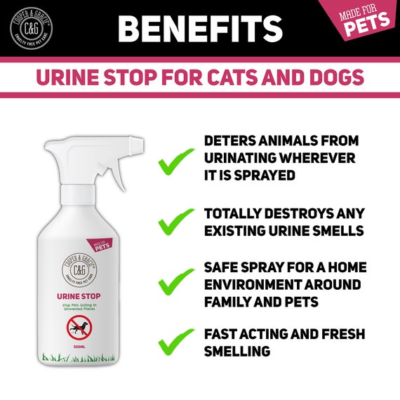 Urine Stop Spray for Cat and Dog Repellent 500ML Stop Cats and