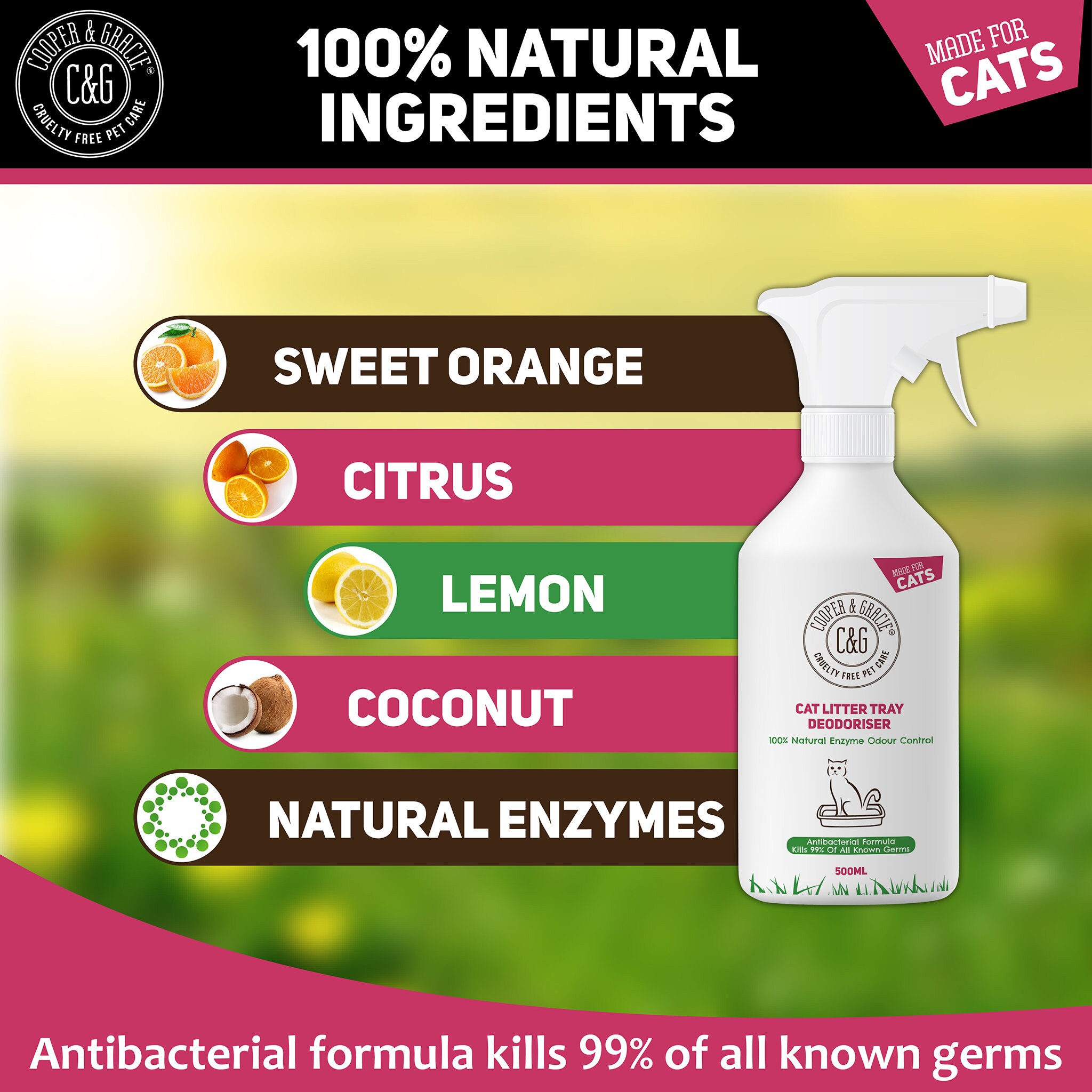 Cruelty free cat litter sales