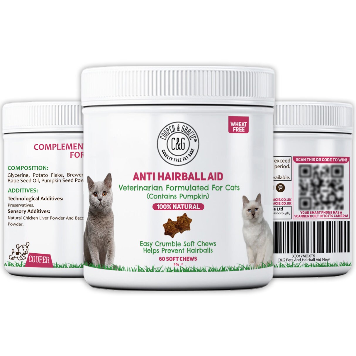 Anti hairball treats Clearance