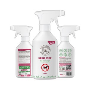 Urine Stop Spray for Cat and Dog Repellent 500ML - Stop Cats and Dogs Repeat Marking Indoors and Outdoors
