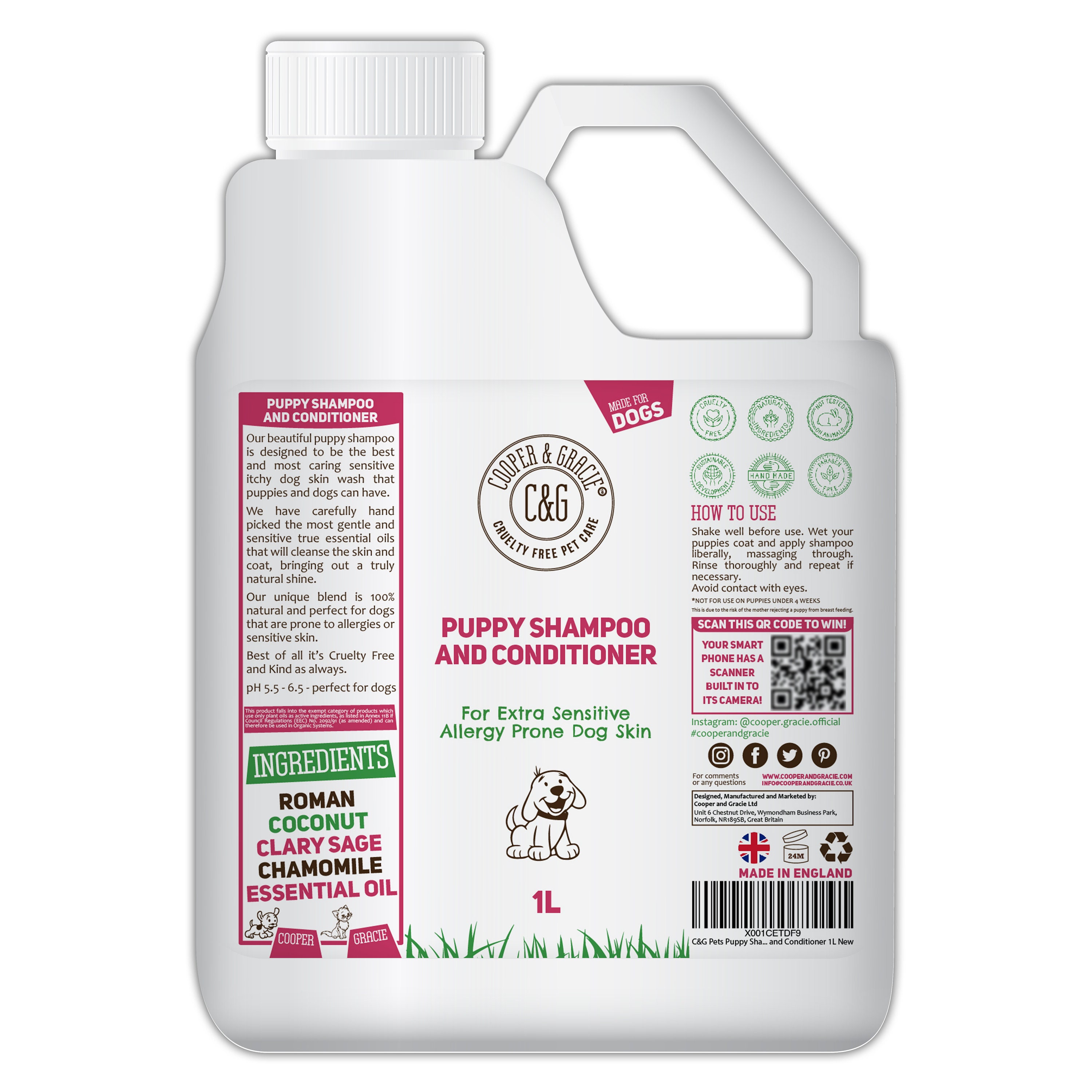 Cooper and gracie flea shampoo hot sale