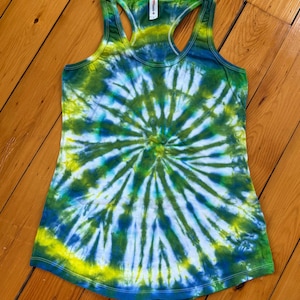 Women&#39;s tie dye tank, Medium