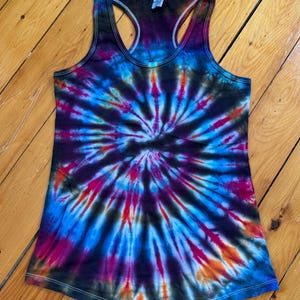 Women&#39;s tie dye tank, Large