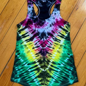Women&#39;s tie dye tank, Large