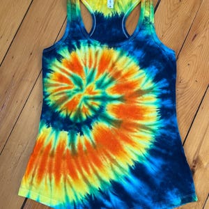 Women&#39;s tie dye tank, Small