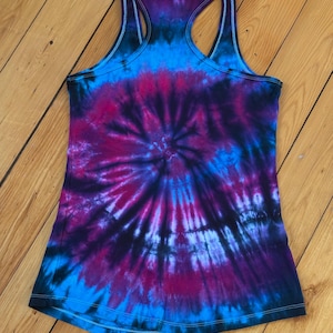 Women&#39;s tie dye tank, Medium