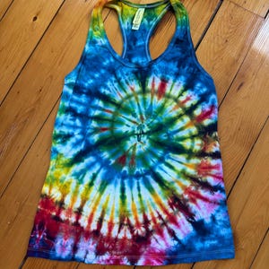 Women&#39;s tie dye tank, Small