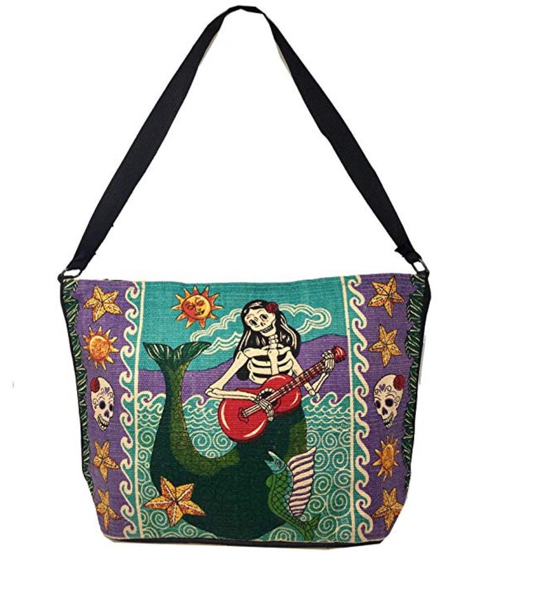 sugar skull bag