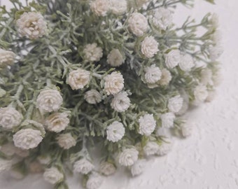 artificial gypsophila, white gypsophila, gypsophila, wild flowers, rustic flowers, gypsophila, gypsophila bunch, gypsophila decor