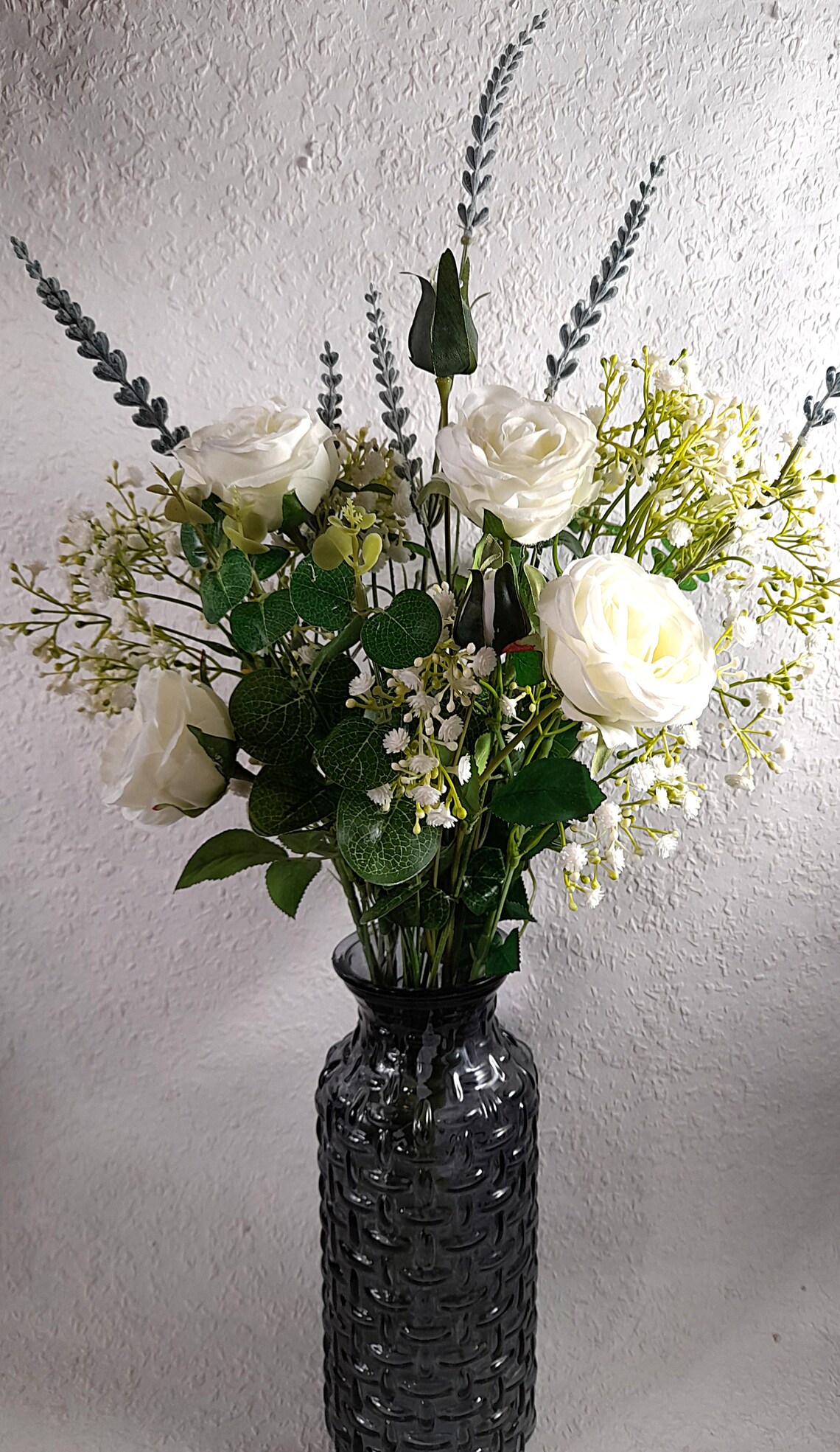 Artificial flower display faux floral display floral Etsy