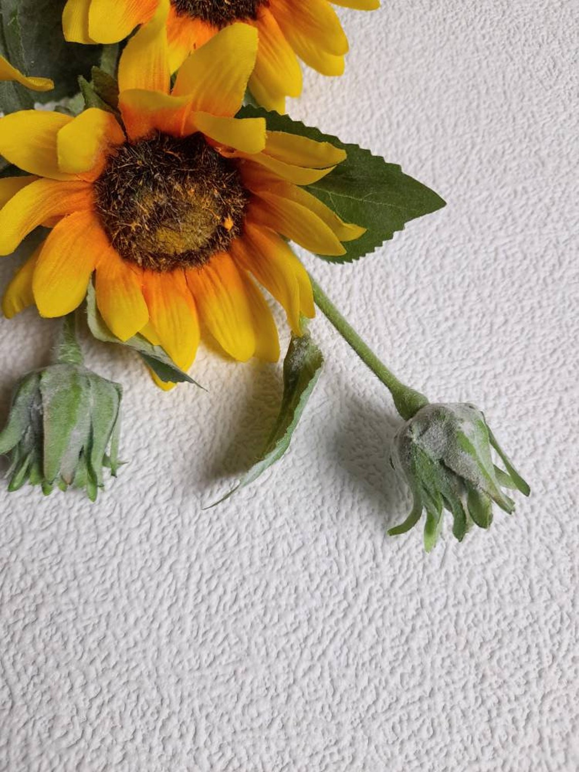 Artificial sunflower sunflower fake sunflower artificial Etsy