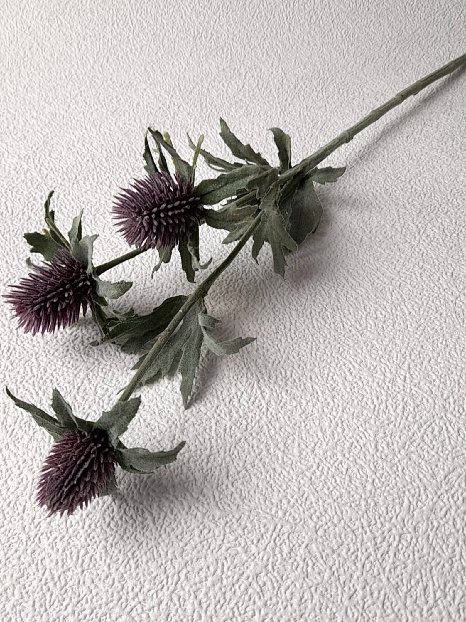 Artificial Thistle Faux Thistle Artificial Flowers Scottish Etsy