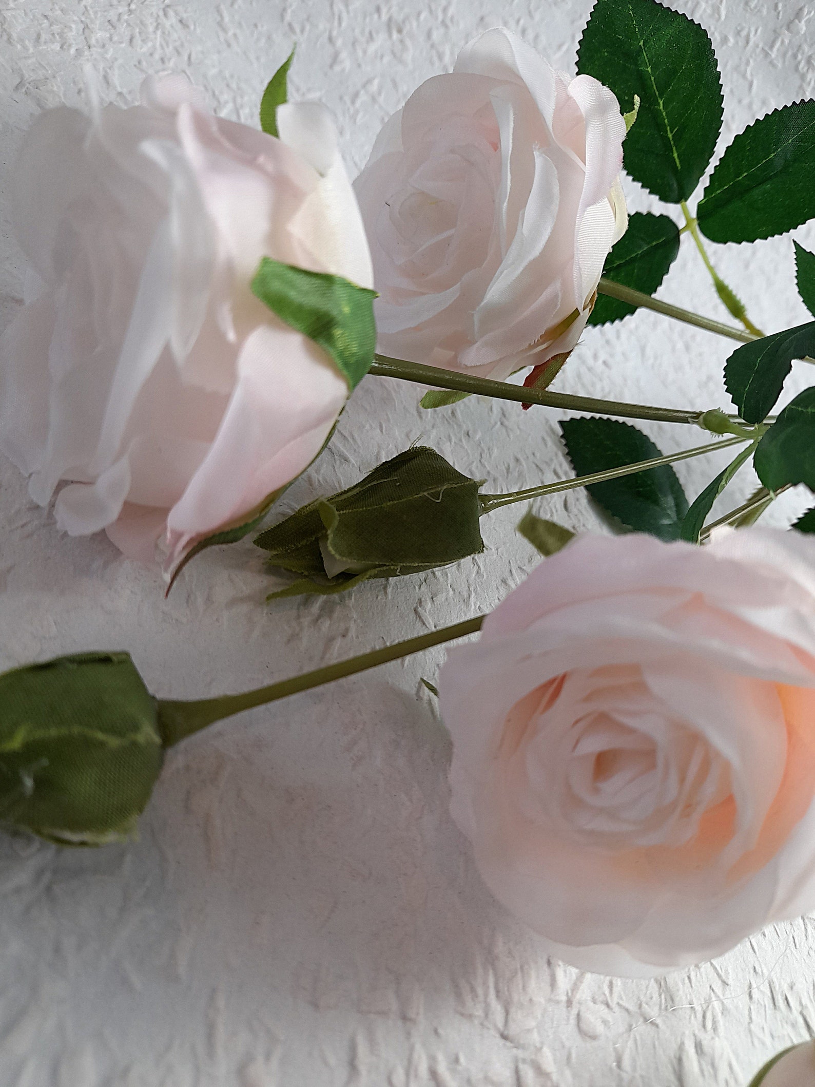 Artificial rose faux rose pink rose faux pink rose Etsy