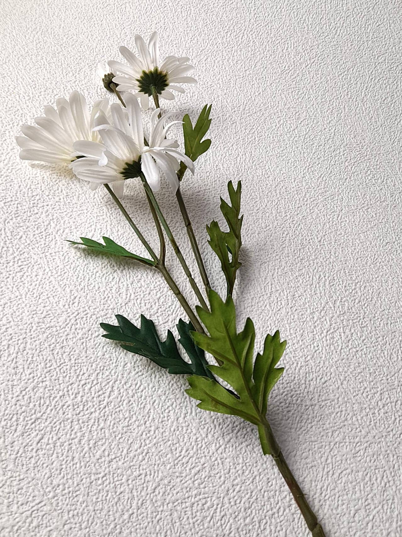 Artificial Daisy Artificial White Daisy Faux Daisy Silk Etsy