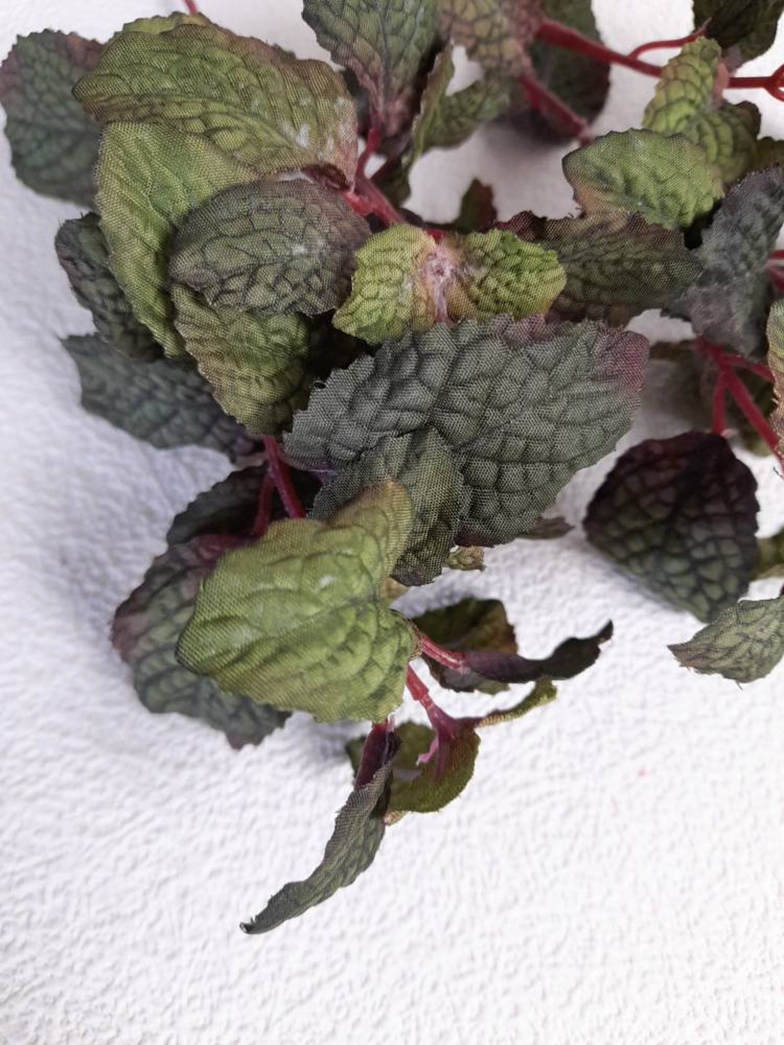 Artificial Mint Fake Mint Mint Plant Mint Fake Mint Bush Etsy UK