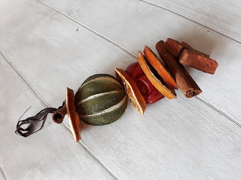 Dried fruit hanging dried fruit xmas decor xmas fried Etsy