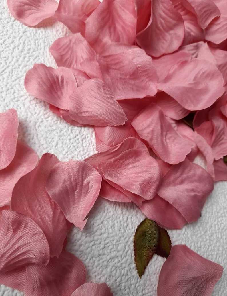 Artificial Rose Petals Faux Rose Petals Wedding Decor Etsy UK