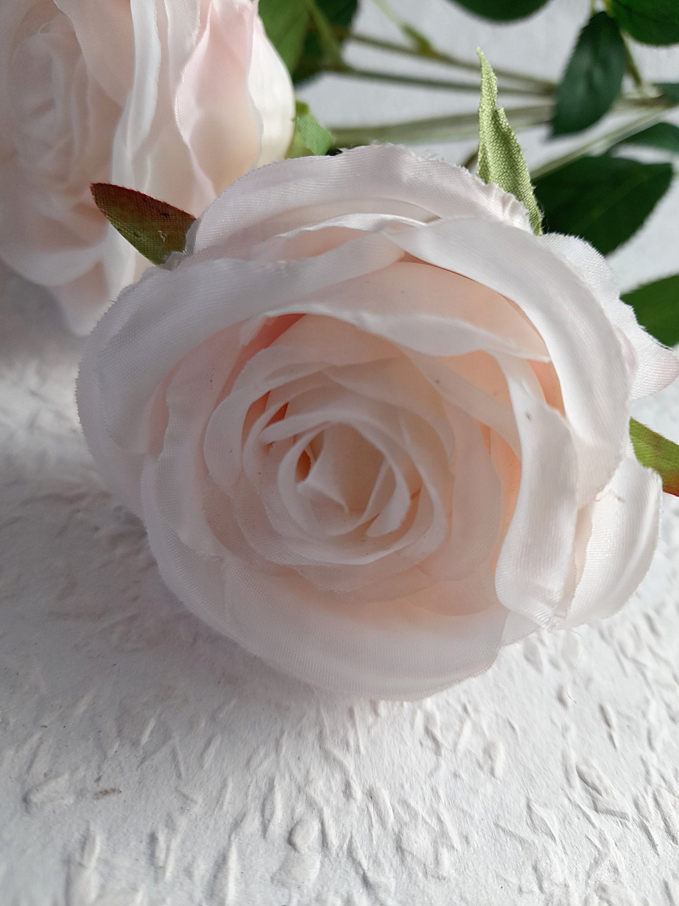 Artificial rose faux rose pink rose faux pink rose Etsy