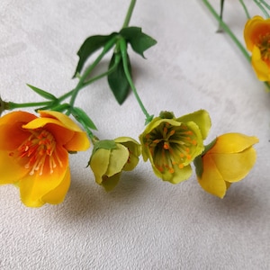 artificial buttercup, buttercup, yellow bouquet, artificial flowers, yellow flowers, buttercup gift, buttercup bouquet, spring wedding