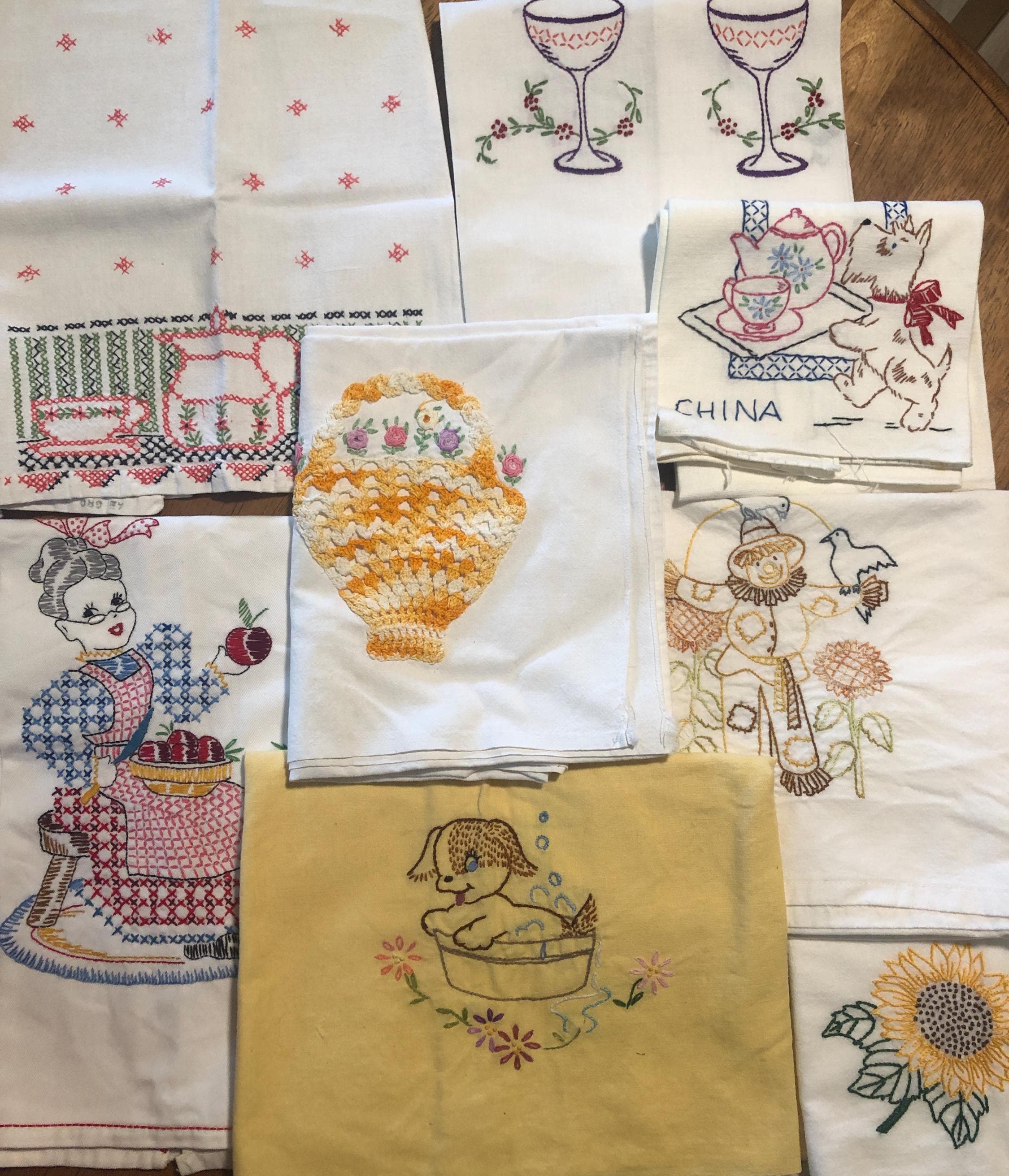Set di 4 strofinacci da cucina vintage con treno a vapore, asciugamani da cucina morbidi e assorbenti, strofinacci per casa, cucina, catering, ristorante, 45 x 72 cm