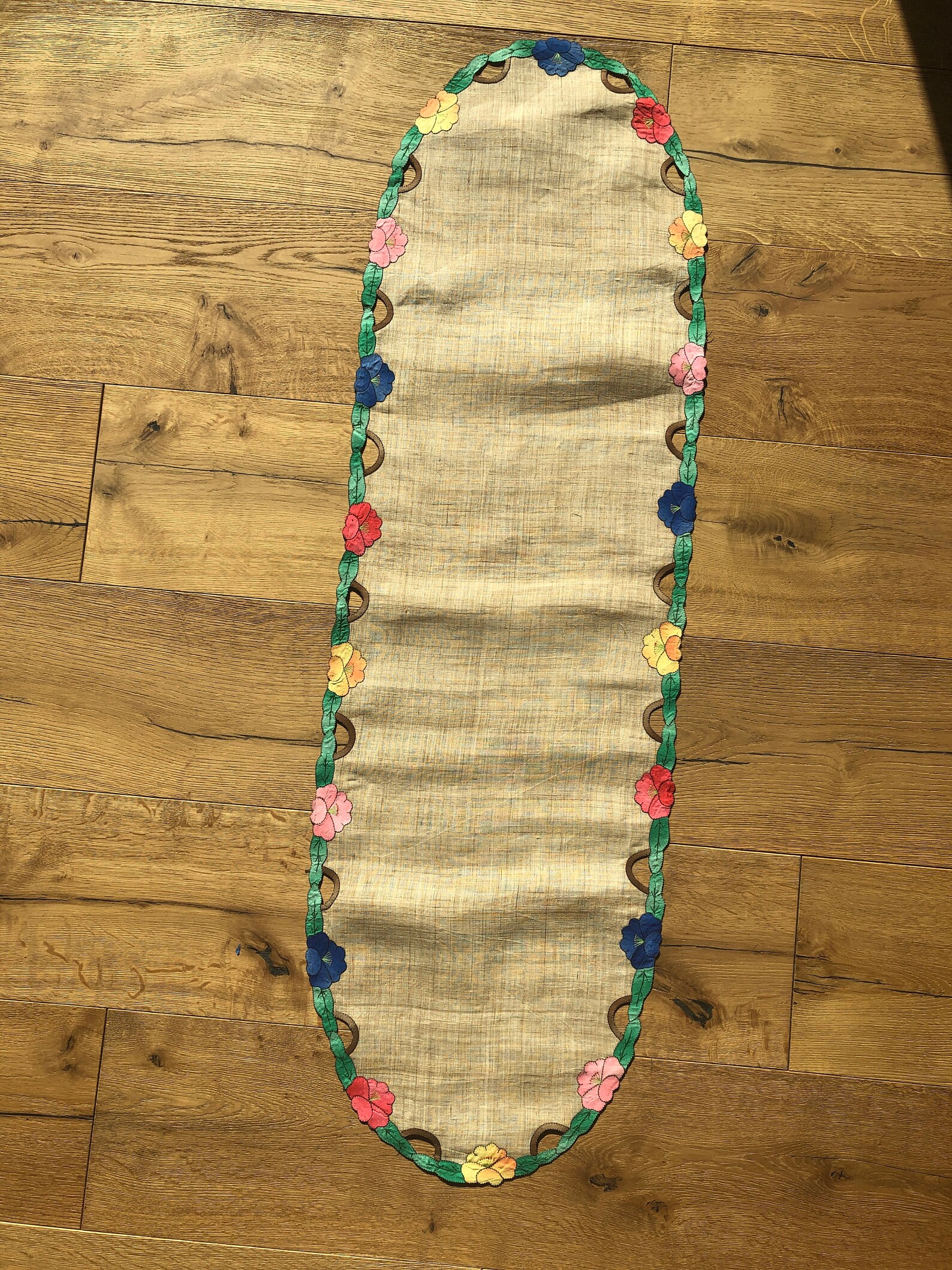 Vintage Embroidered Table Runners / Mantle Scarfs Multiple Etsy