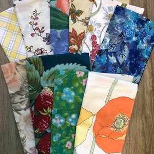 Vintage Sets of Floral Napkins - Multiple Sets to Choose From - All Floral Prints