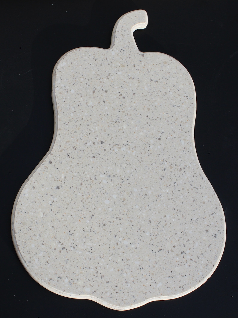 Corian Squash Shaped Cutting Board Serving Tray
