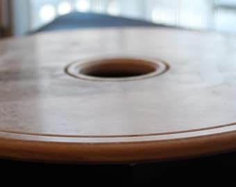12 inch enkele CIRLCE draaitafelorganisatie Lazy Susan CNC-BESTAND