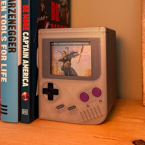 Gameboy Style Deck Box for Commander / EDH Magic the Gathering (Magnetized Lock) - Fits 100 + Single Sleeved Cards image 7