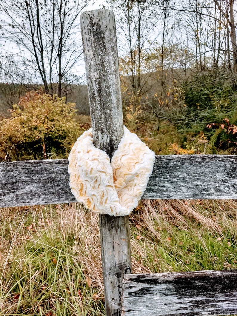 Shannon Luxe Cuddle Banana Paloma Minky Infinity Scarf image 0