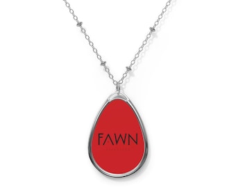 Red FAWN Necklace