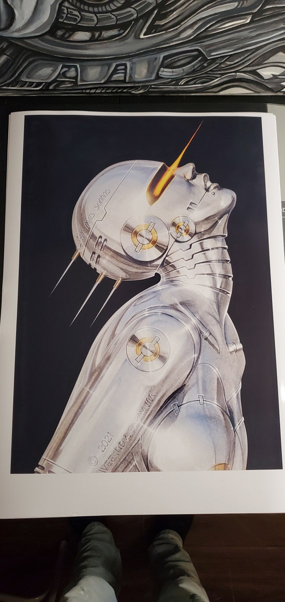 Sorayama #10 Custom Print 17x22 - Etsy