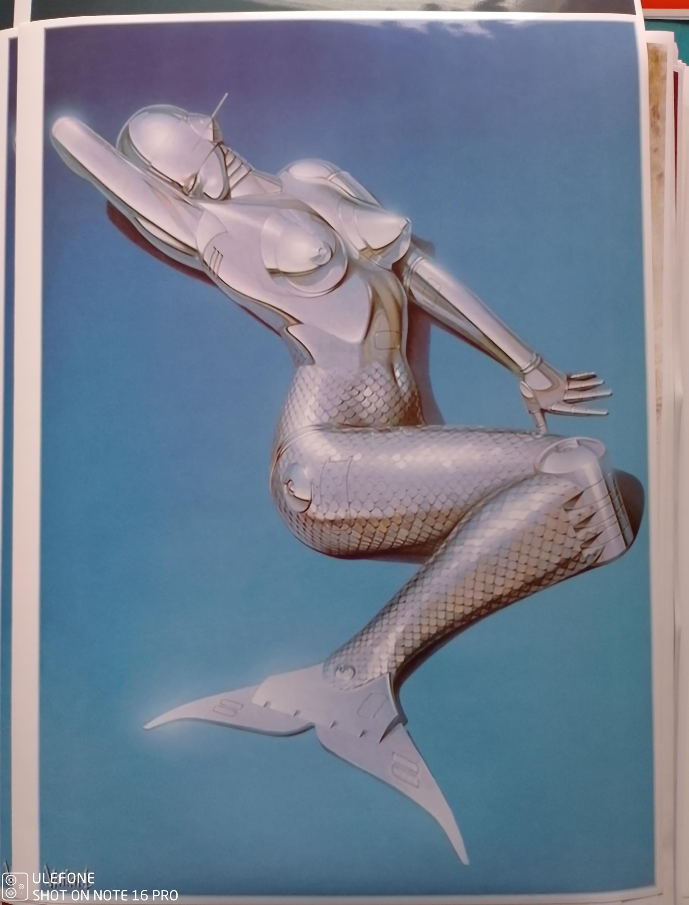 ED200 SORAYAMA ポスター 空山基 PARCO PPC 空山基の大規模回顧展