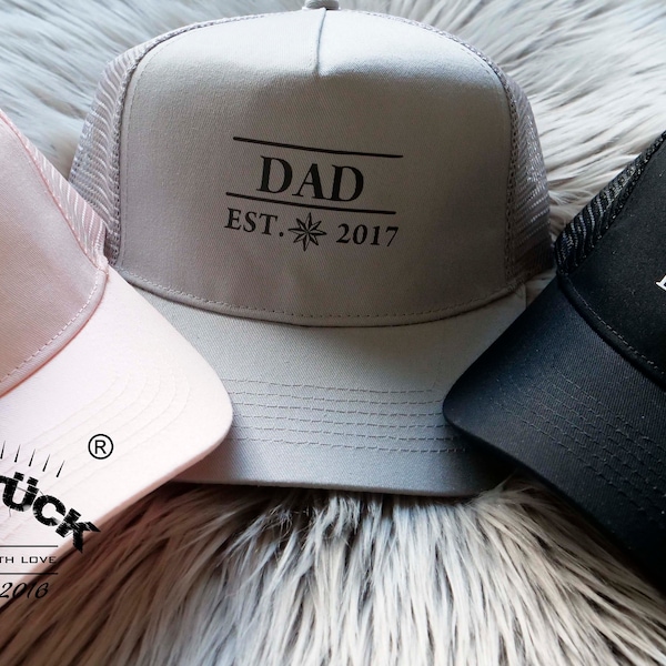 Coole Snapback Truckercaps für Papa,Sohn,Mama und Tochter. Caps für Erwachsene und Kinder. In tollem edlen Partnerlook.Bis 4 Kids erhältlich