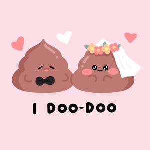 Jolie carte emoji caca I Doo-Doo Saint-Valentin mariage carte rose fiançailles faire-part de mariage enterrement de vie de jeune fille/fille cadeau mariée marié