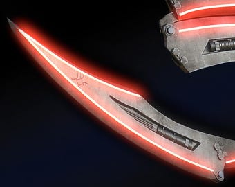 Espada de calor de Badlands impresa en 3D