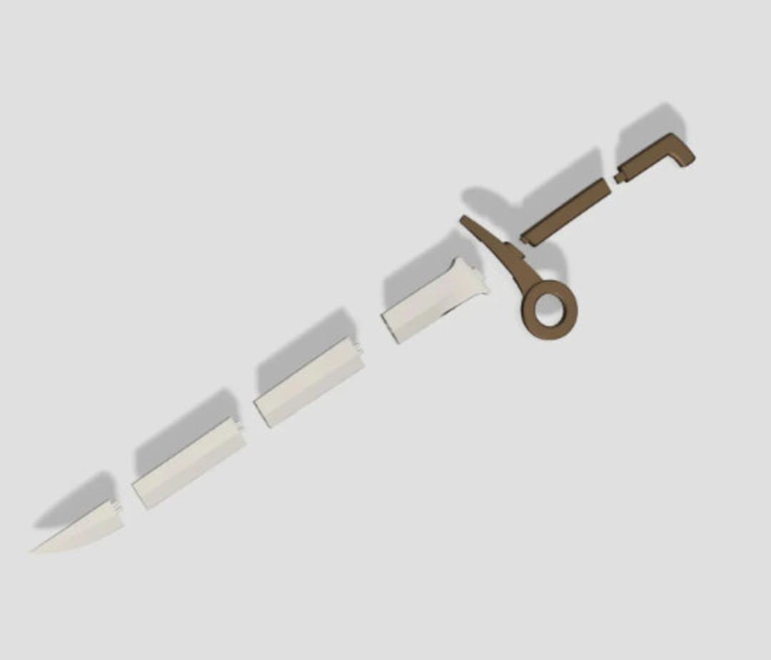 Angel's 5 Year Sword CSM Prop 3D File - Etsy