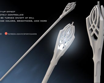 Accesorio impreso en 3D de Gandalf el Bastón Blanco