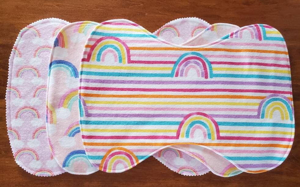 Download Baybeelove burpie set: rainbows rainbow love rainbow baby ...