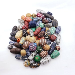 Terracotta Resin Beads - 35 Pieces – Bead Goes On