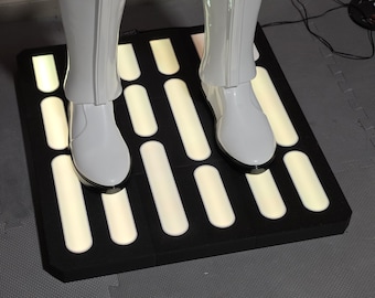 Home Depot Storm Trooper Animatronic Replacement Base Cover With Optional LED lighting (Lights Not Included)