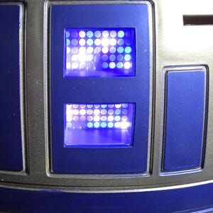 Home Depot R2-D2 Front Logic Display FLD Replacement Bezel For Astropixels (Not Included)