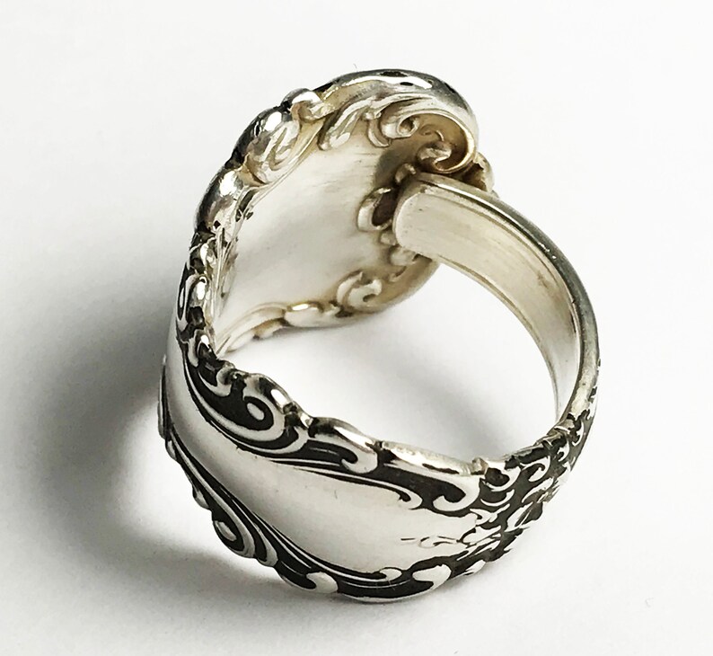 Revere Sterling Spoon Ring, 1898 image 3