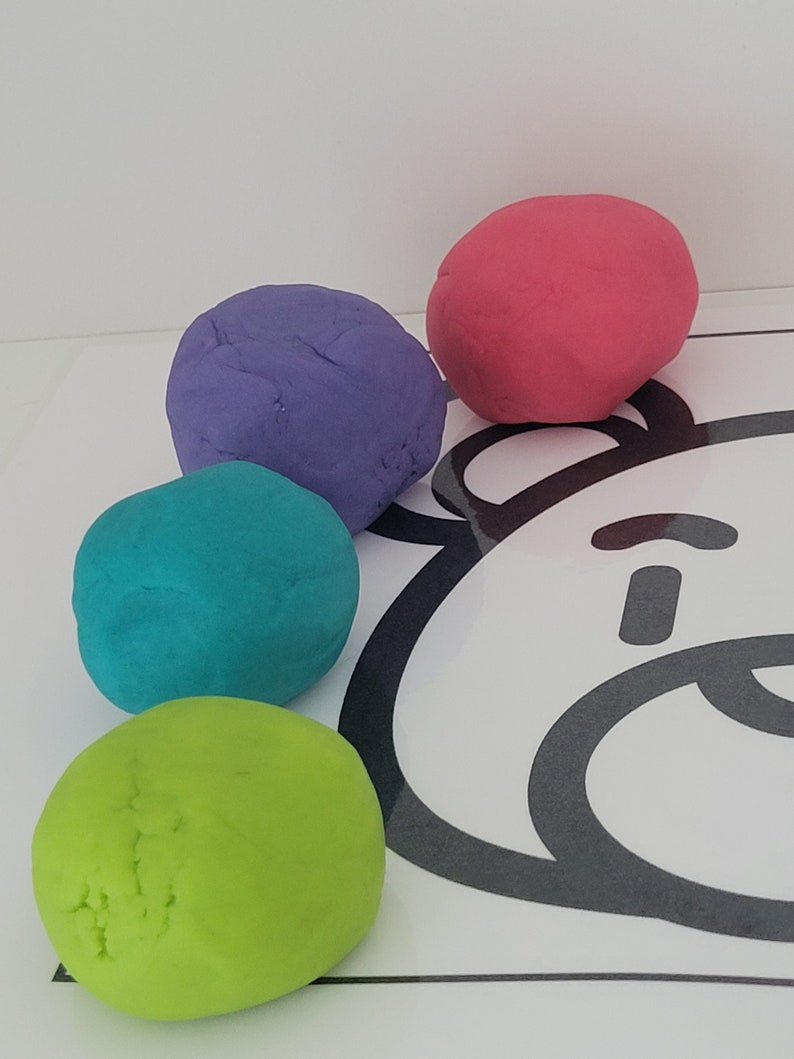 Draw With Playdough. Ecodough, Nontoxic Play Etsy